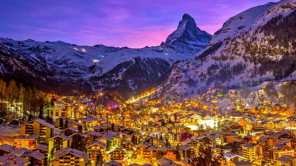 جاذبه های گردشگری سوئیس : زرمات